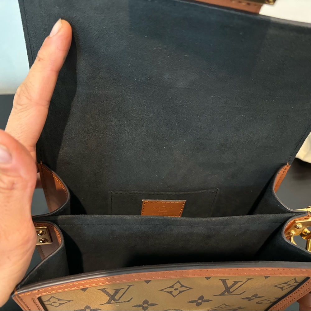 LOUIS VUITTON Reverse Monogram Canvas Mini Dauphine Bag - Picture 5 of 6